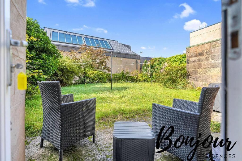 Clichy Suite Ground Floor 1Br-1 Ba, Shared Garden Access By Bonjour Residences Edimburgo Exterior foto